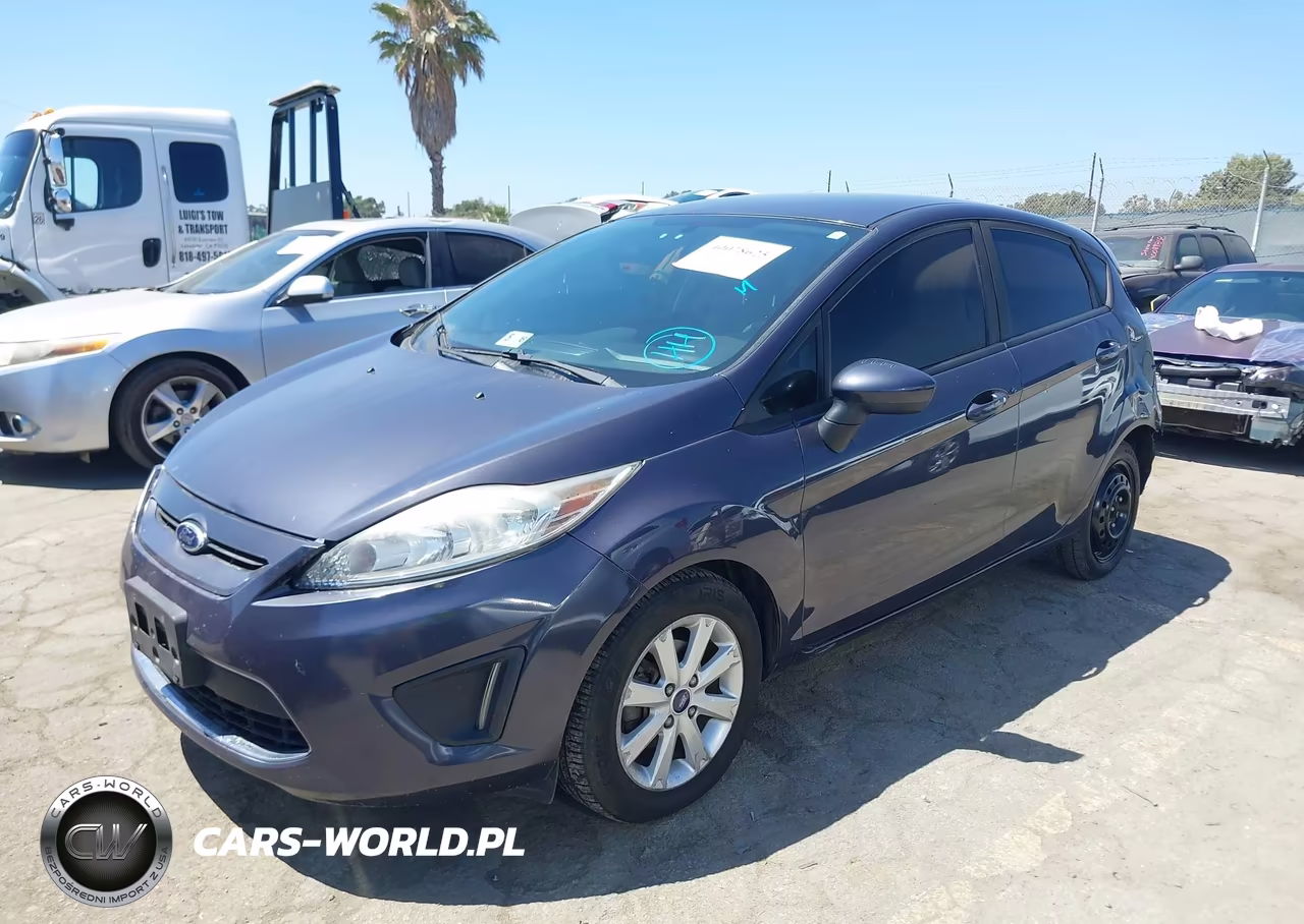 2012 Ford Fiesta Se VIN:3FADP4EJ5CM183053 - 2