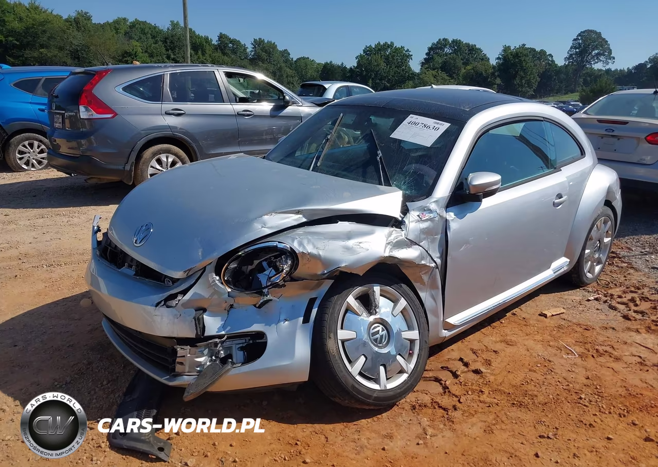 2012 Volkswagen Beetle 2.5L VIN:3VWHP7AT5CM654930 - 2