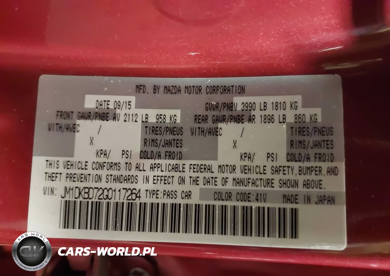 2016 Mazda Cx-3 Grand Touring VIN:JM1DKBD72G0117264 - 9