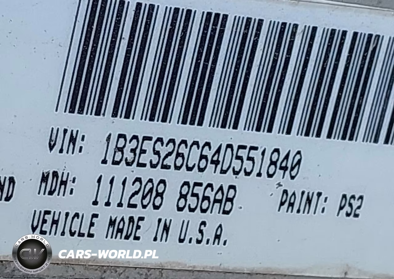 2004 Dodge Neon Se VIN:1B3ES26C64D551840 - 9