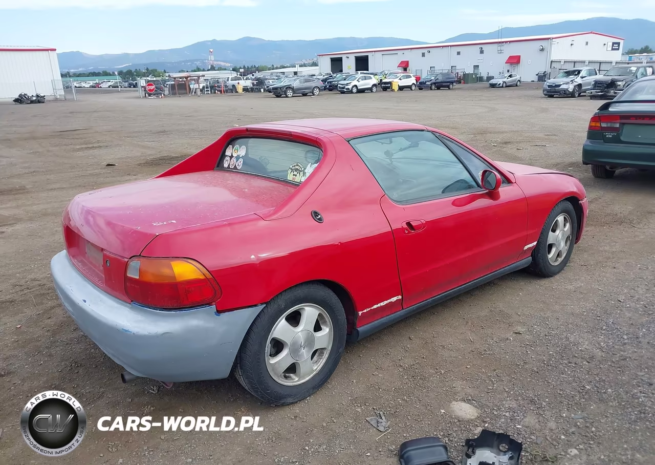 1995 Honda Civic Del Sol Si VIN:JHMEH616XSS001344 - 4
