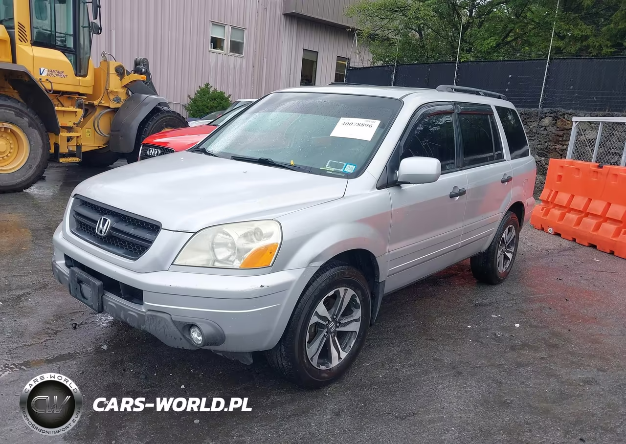 2003 Honda Pilot Exl VIN:2HKYF18543H503853 - 2