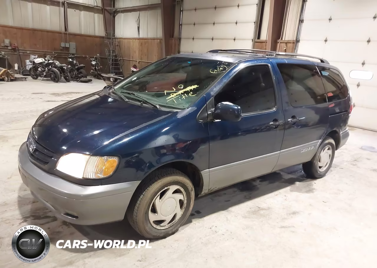 2002 Toyota Sienna Xle VIN:4T3ZF13C02U465653 - 2