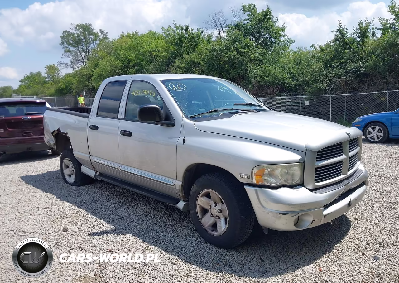 2003 Dodge Ram 1500 Slt-Laramie-St VIN:1D7HA18D03S262130 - 1