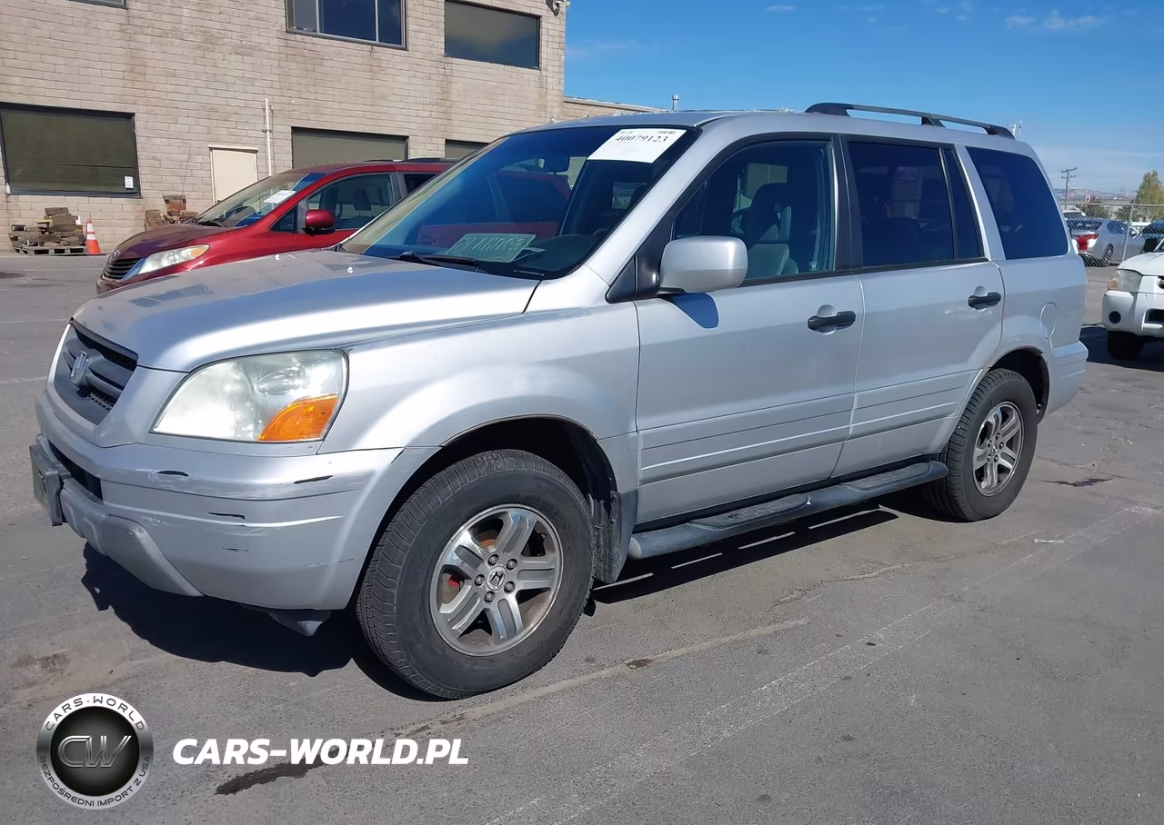 2004 Honda Pilot Ex-L VIN:2HKYF18784H522330 - 2