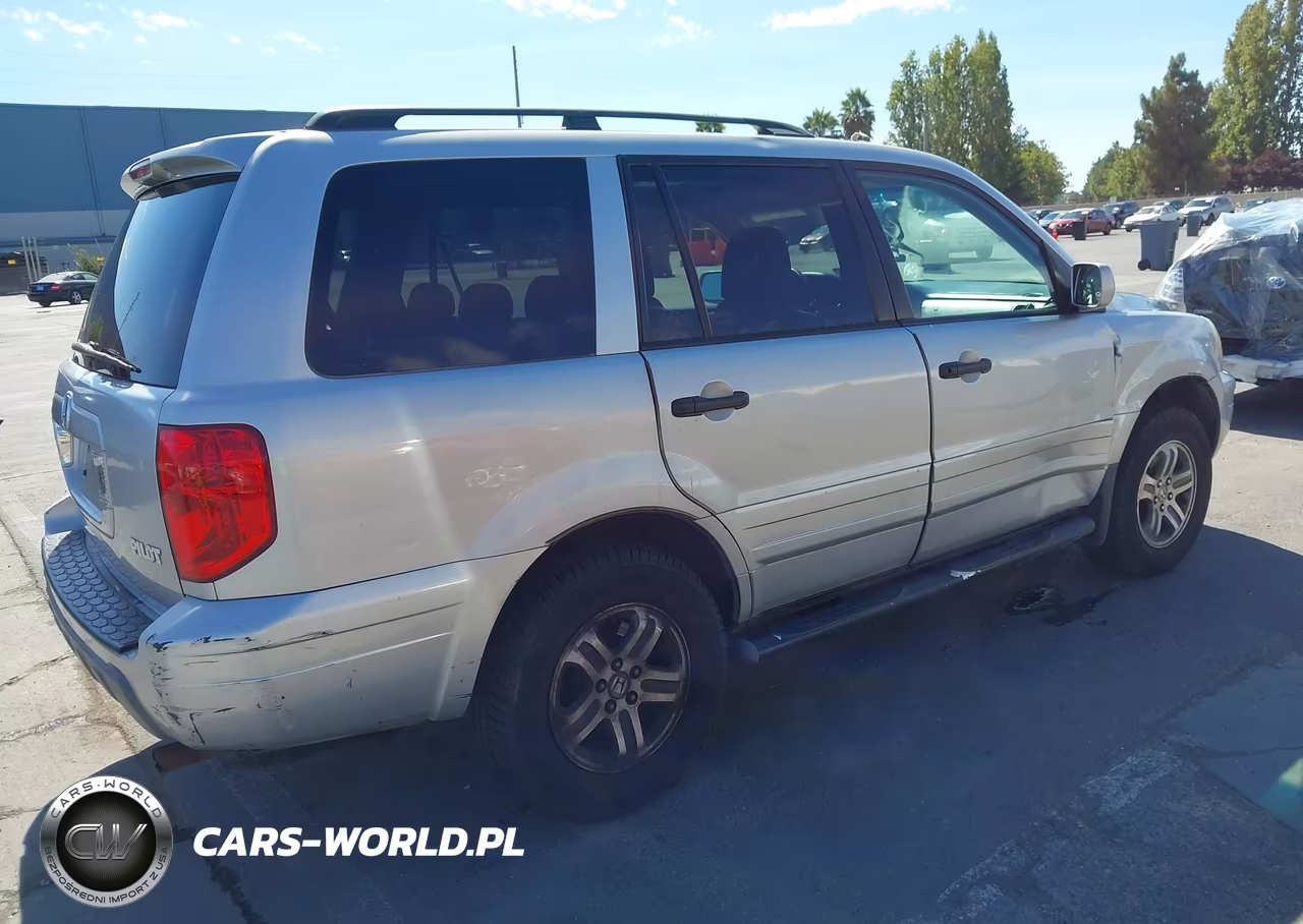 2004 Honda Pilot Ex-L VIN:2HKYF18784H522330 - 4