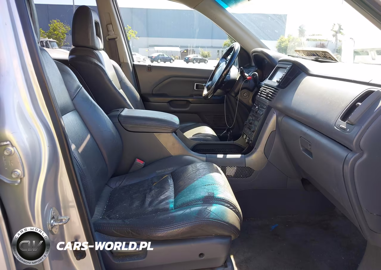 2004 Honda Pilot Ex-L VIN:2HKYF18784H522330 - 5