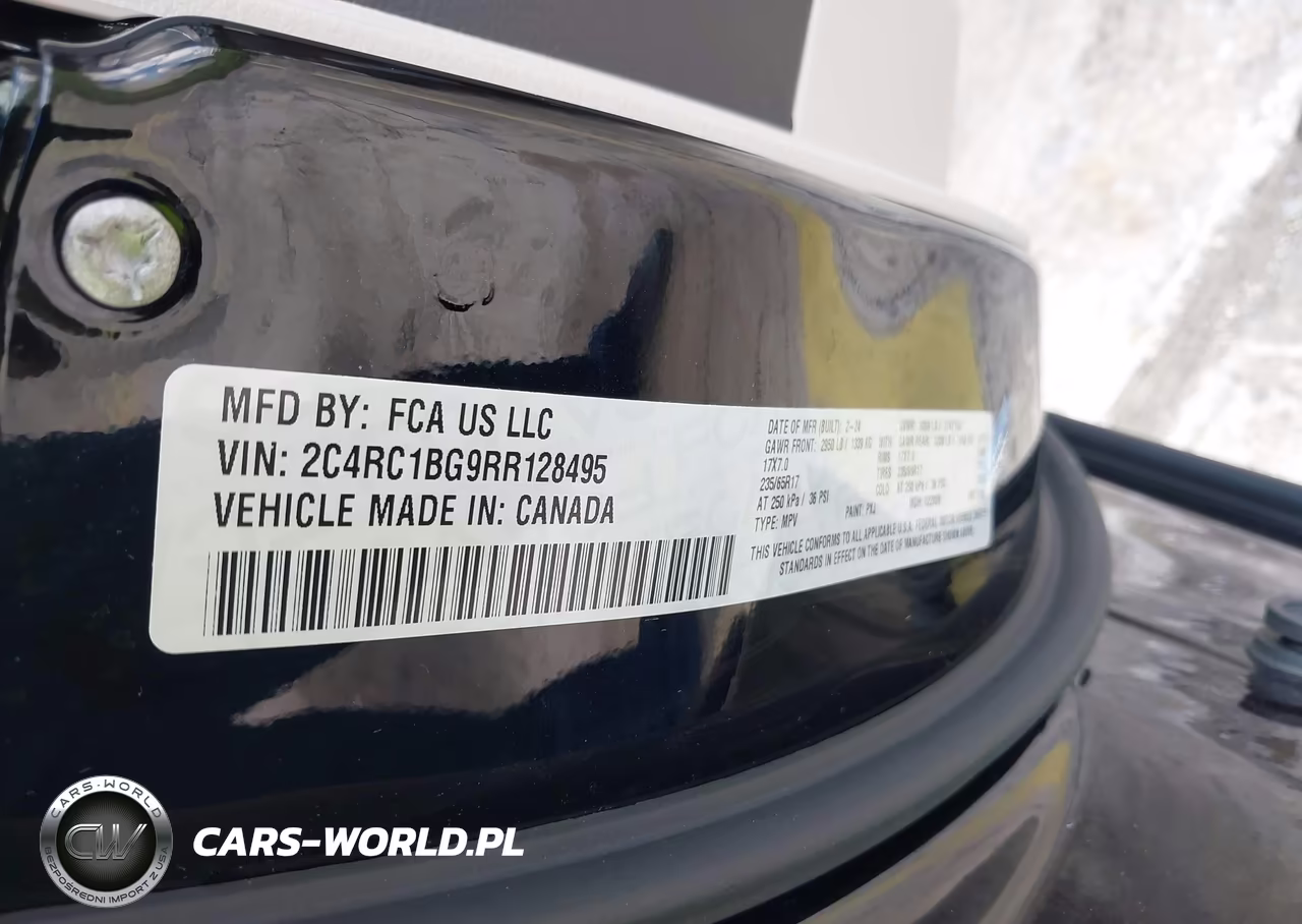 2024 Chrysler Pacifica Touring L VIN:2C4RC1BG9RR128495 - 9