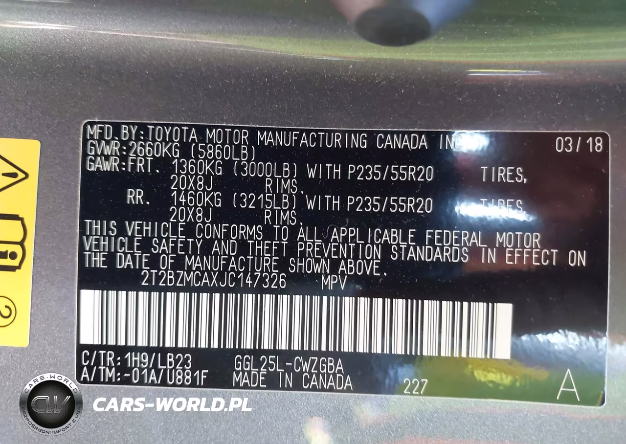 2018 Lexus Rx 350 VIN:2T2BZMCAXJC147326 - 9
