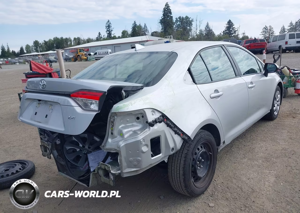 2021 Toyota Corolla Le VIN:5YFEPMAE7MP249152 - 4