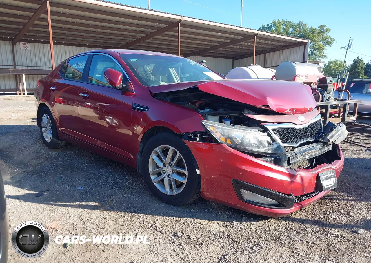 2013 Kia Optima Lx VIN:5XXGM4A7XDG180050 - 1
