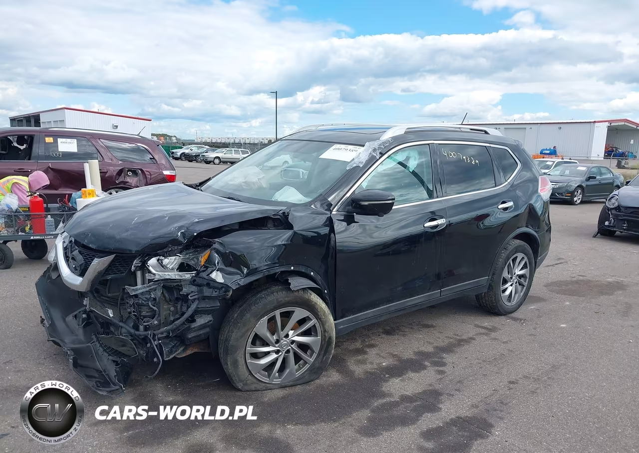 2014 Nissan Rogue Sl VIN:5N1AT2MV3EC829045 - 2