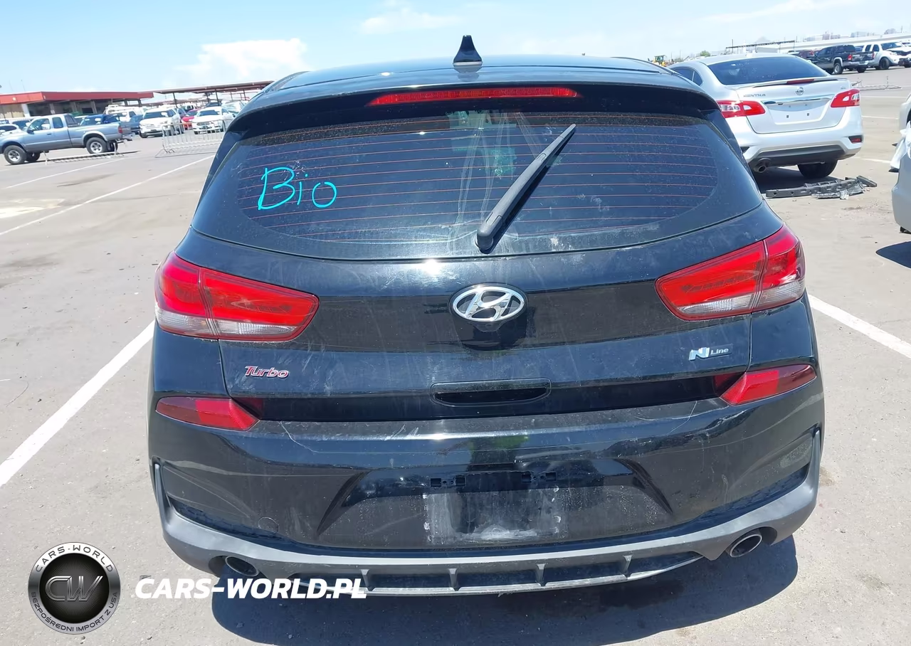 2019 Hyundai Elantra Gt N Line VIN:KMHH55LC7KU108730 - 15
