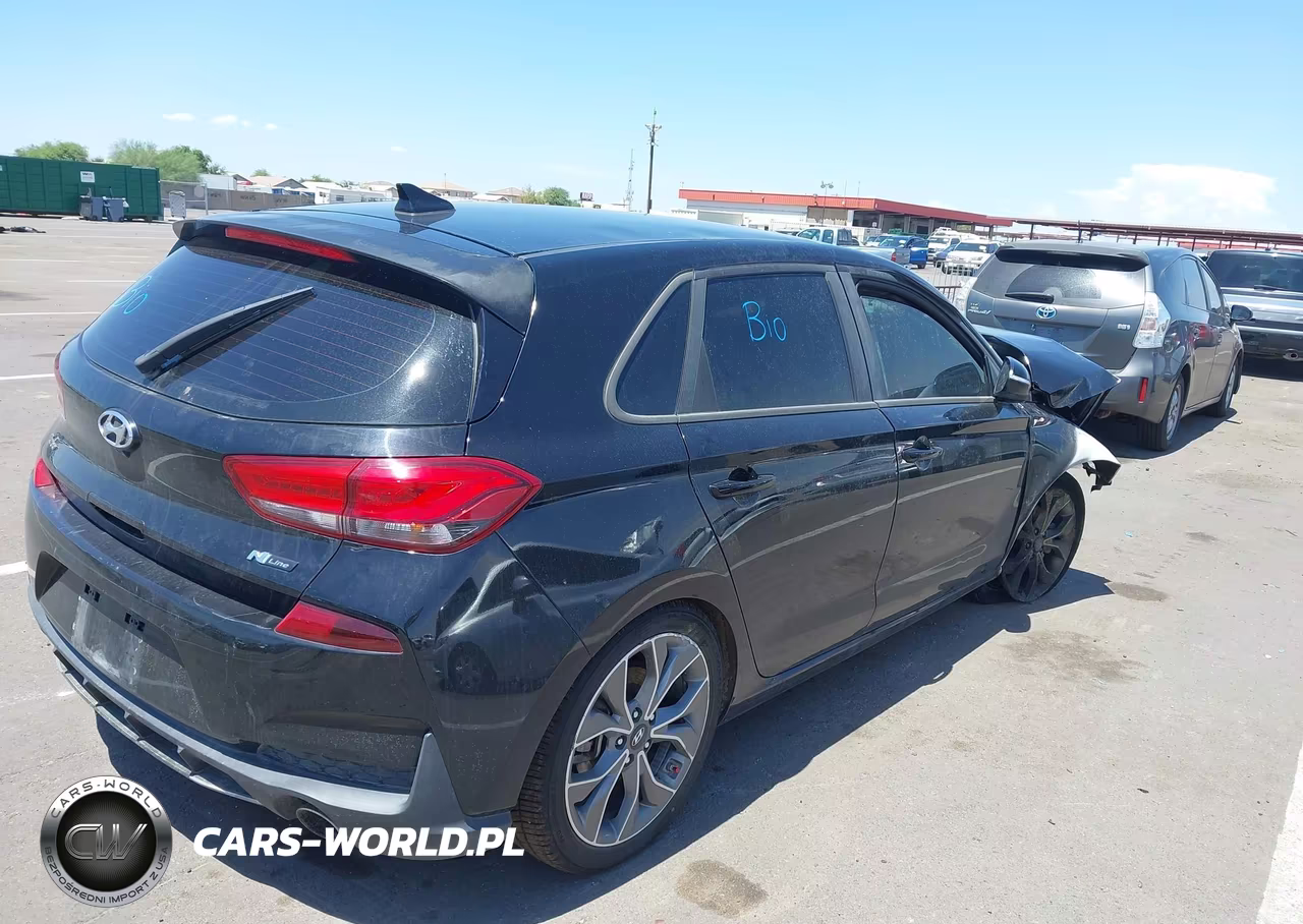 2019 Hyundai Elantra Gt N Line VIN:KMHH55LC7KU108730 - 4