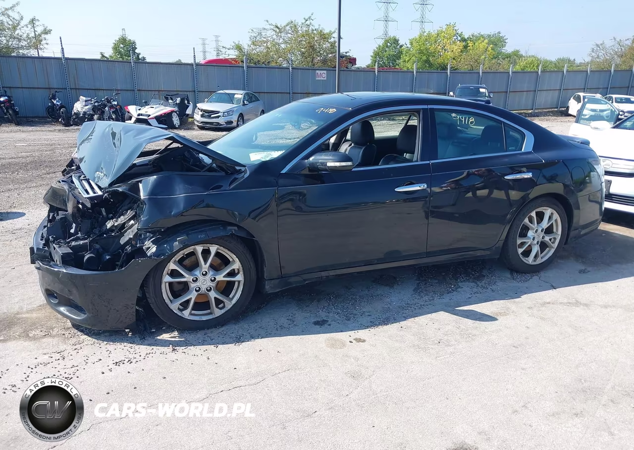 2013 Nissan Maxima 3.5 Sv VIN:1N4AA5AP1DC806109 - 2