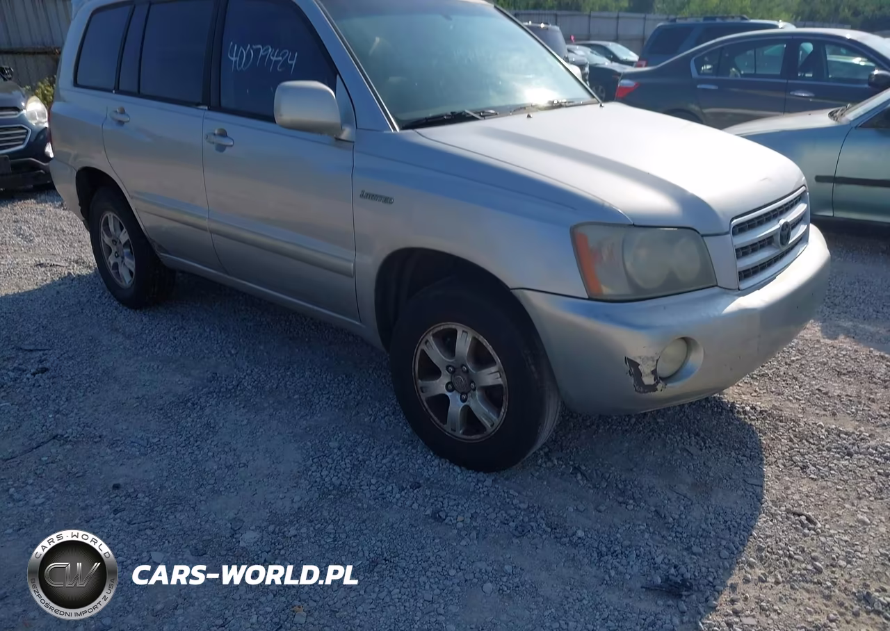 2002 Toyota Highlander Limited V6 VIN:JTEGF21A520041464 - 1