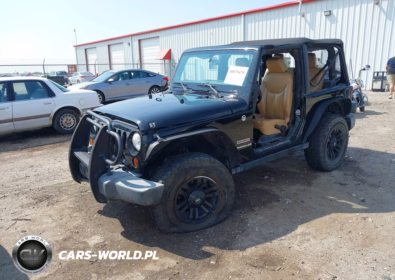 2013 Jeep Wrangler Sport VIN:1C4AJWAG7DL673369 - 2