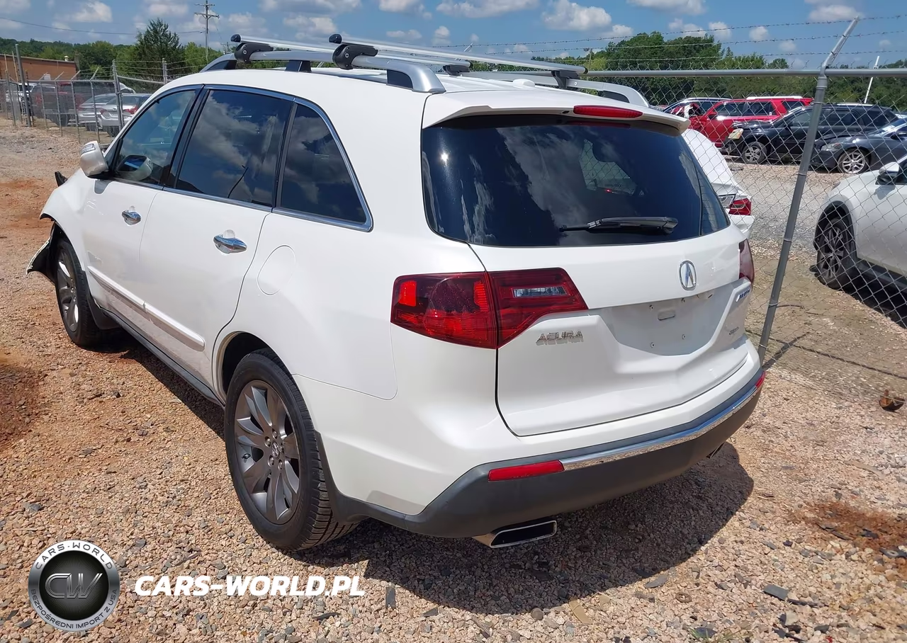 2010 Acura Mdx Advance Package VIN:2HNYD2H77AH500670 - 3