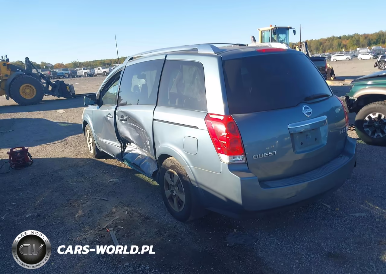 2008 Nissan Quest 3.5 S VIN:5N1BV28UX8N102672 - 3