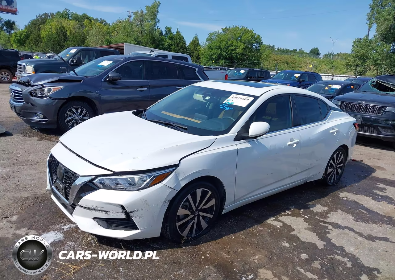 2023 Nissan Sentra Sv Xtronic Cvt VIN:3N1AB8CVXPY258386 - 2