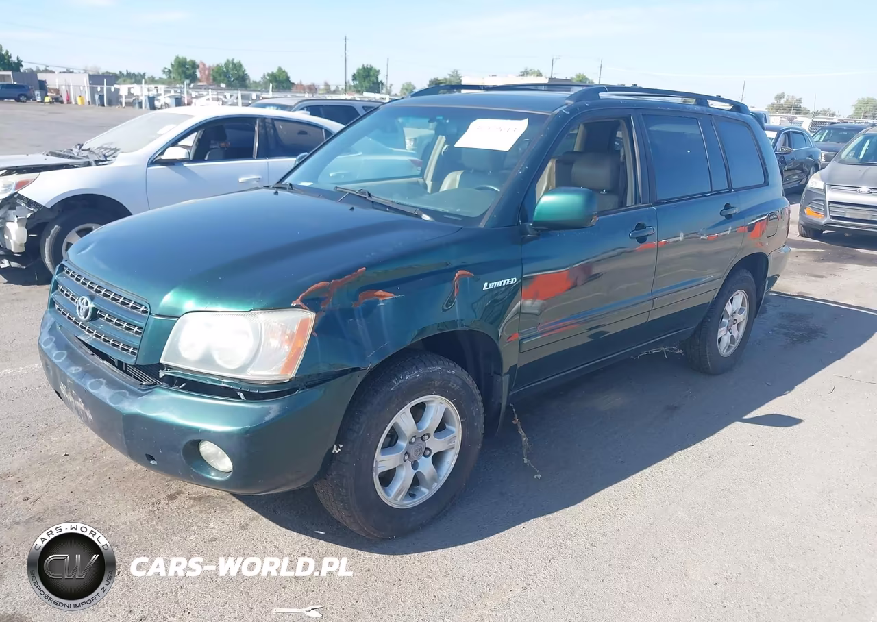 2001 Toyota Highlander V6 VIN:JTEHF21A710023180 - 2