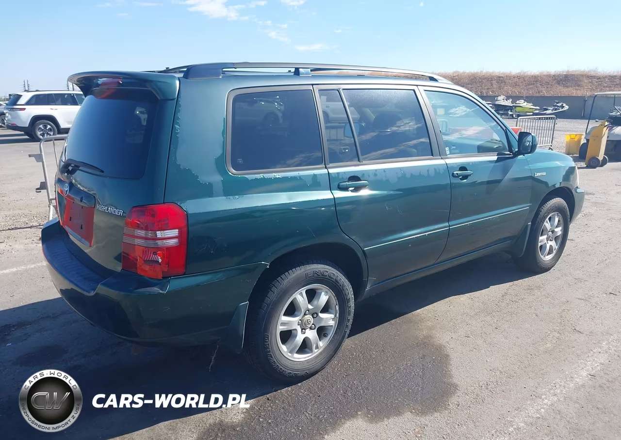 2001 Toyota Highlander V6 VIN:JTEHF21A710023180 - 4