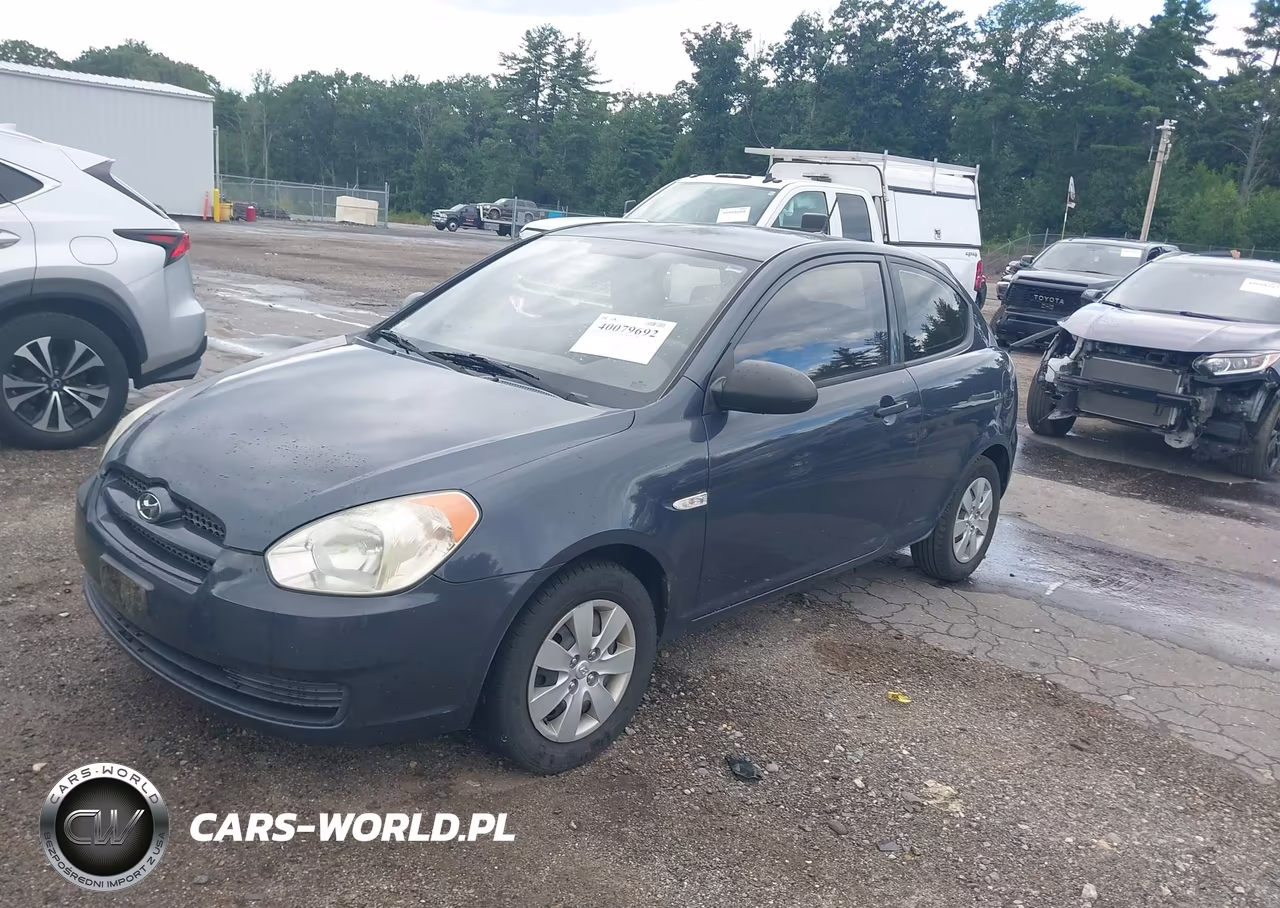 2009 Hyundai Accent Gs VIN:KMHCM36C79U110419 - 2