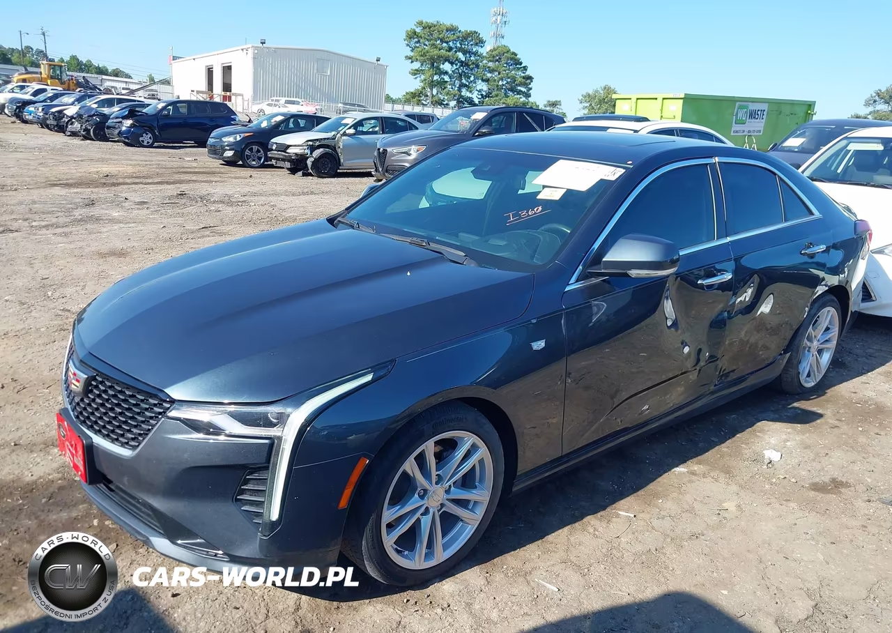 2021 Cadillac Ct4 Luxury VIN:1G6DJ5RK2M0116244 - 2