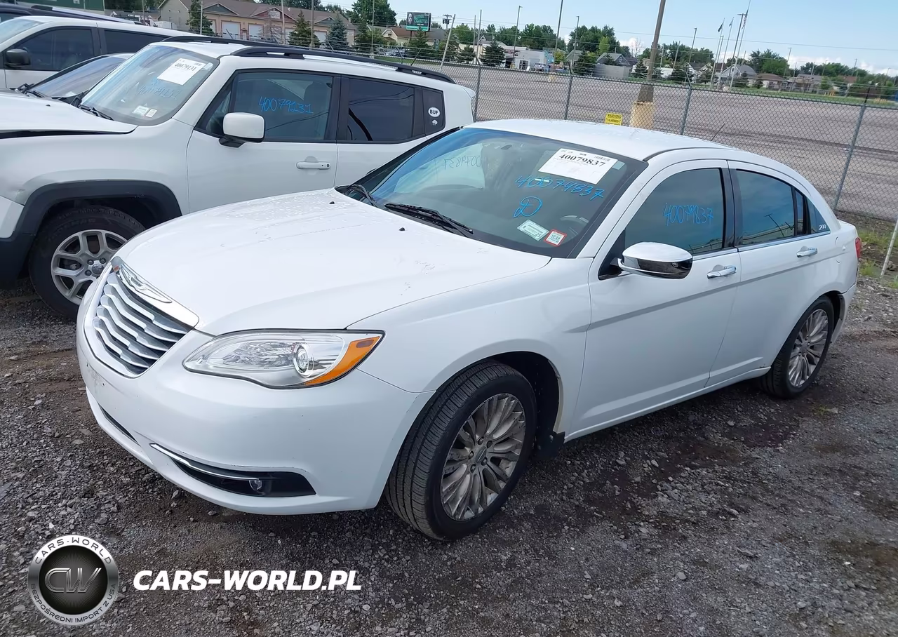 2012 Chrysler 200 Limited VIN:1C3CCBCBXCN109283 - 2