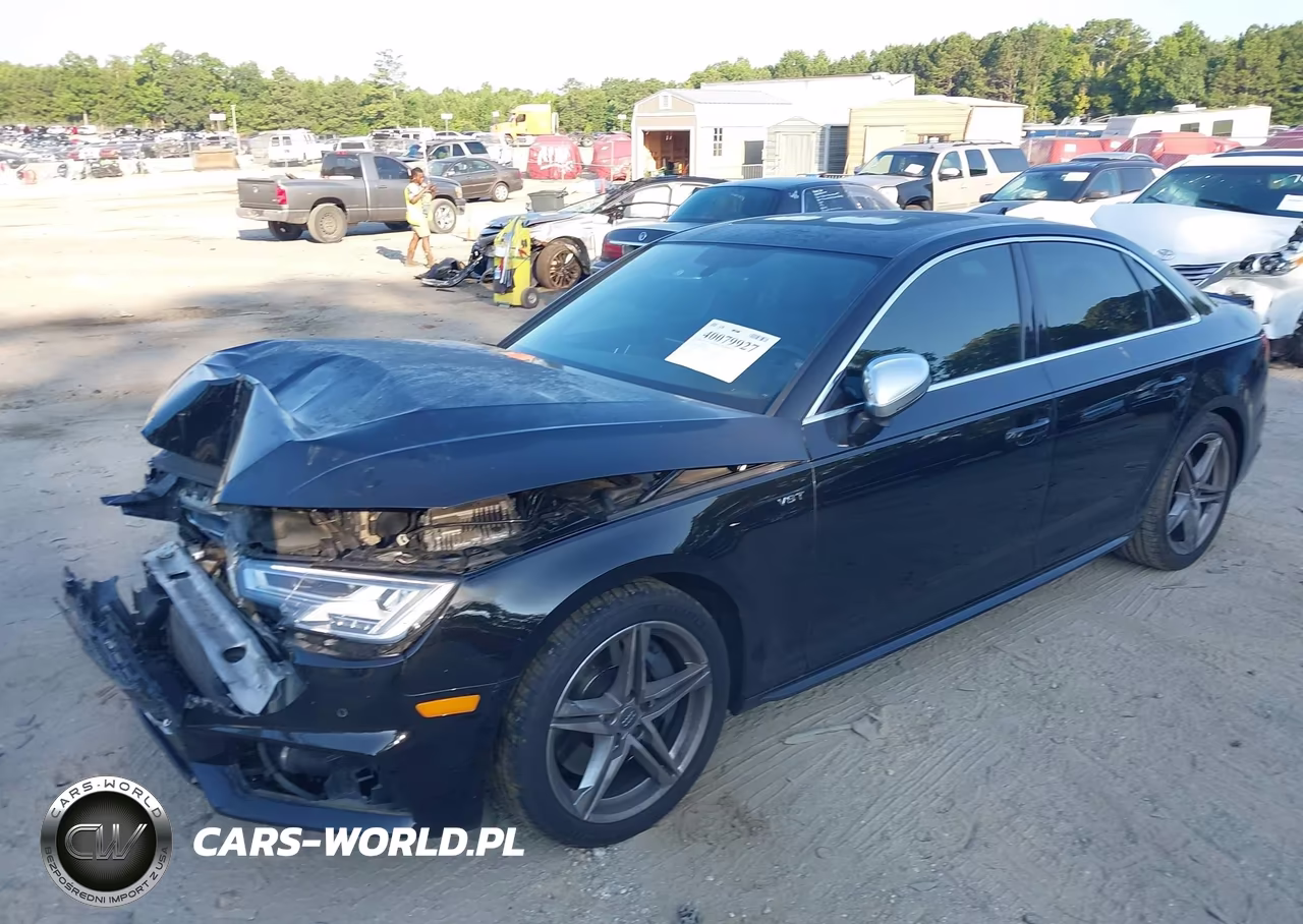 2018 Audi S4 3.0T Premium Plus VIN:WAUB4AF48JA001886 - 2
