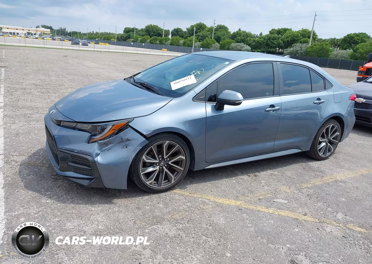 2020 Toyota Corolla Se VIN:JTDS4RCE5LJ025029 - 2