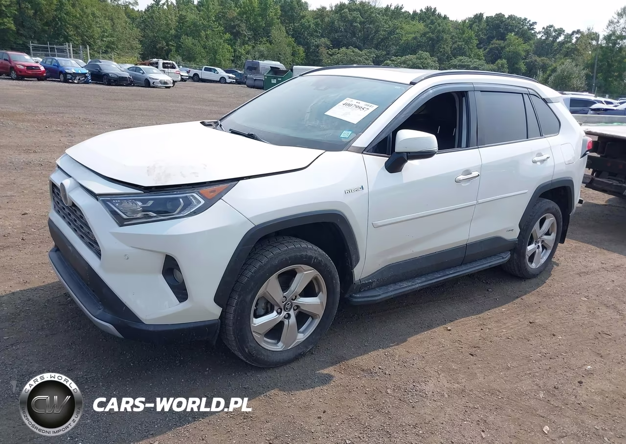 2019 Toyota Rav4 Hybrid Limited VIN:2T3DWRFV2KW010261 - 2