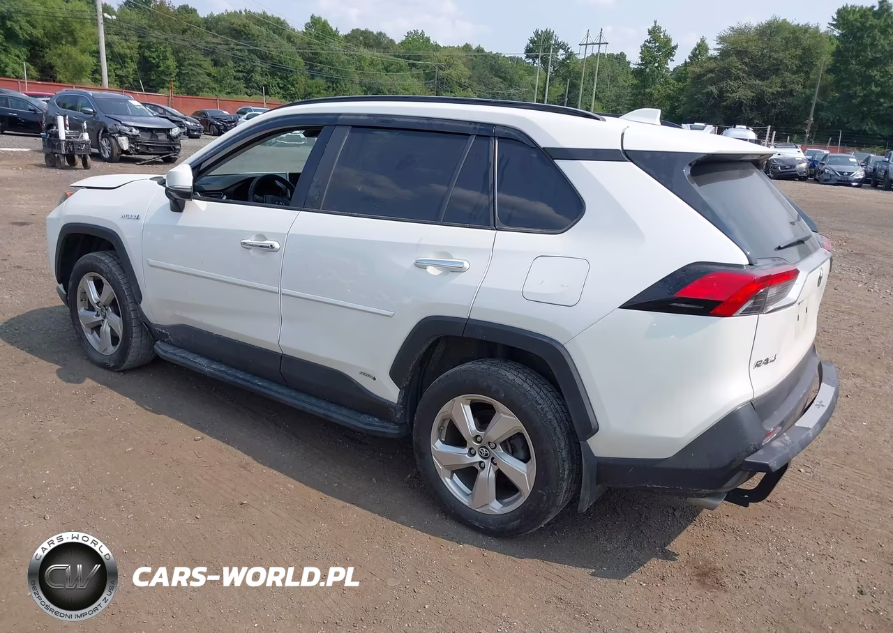 2019 Toyota Rav4 Hybrid Limited VIN:2T3DWRFV2KW010261 - 3