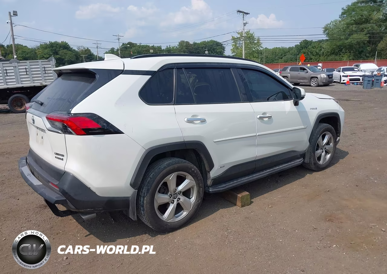 2019 Toyota Rav4 Hybrid Limited VIN:2T3DWRFV2KW010261 - 4
