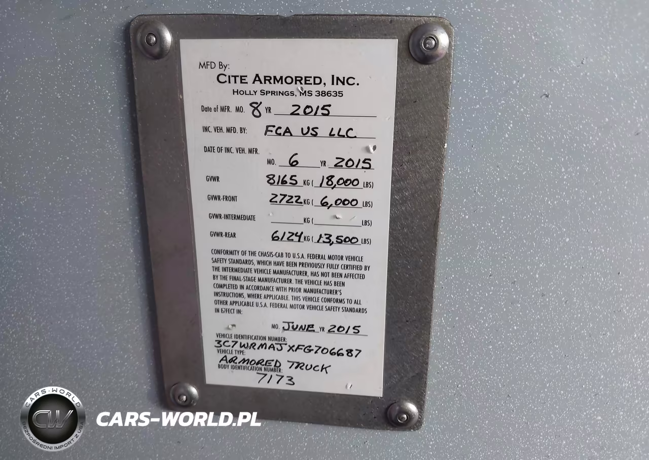 2015 Ram 5500 Chassis Tradesman-Slt VIN:3C7WRMAJXFG706687 - 8