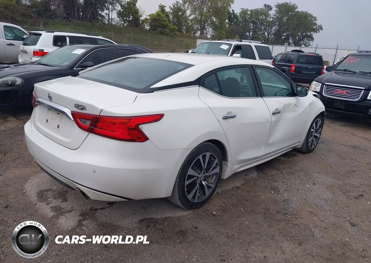 2017 Nissan Maxima 3.5S-Sv-Sl-Sr-Plat VIN:1N4AA6AP4HC394456 - 4