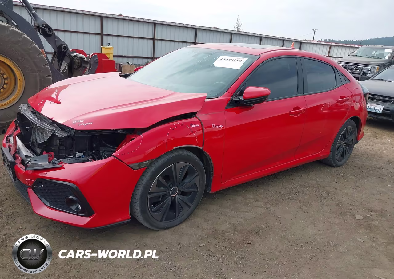 2017 Honda Civic Ex-L VIN:SHHFK7H70HU402028 - 2