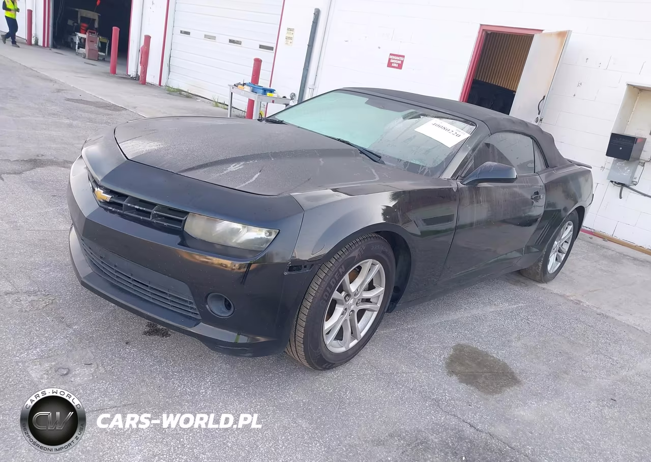 2014 Chevrolet Camaro Lt VIN:2G1FB3D33E9127244 - 2