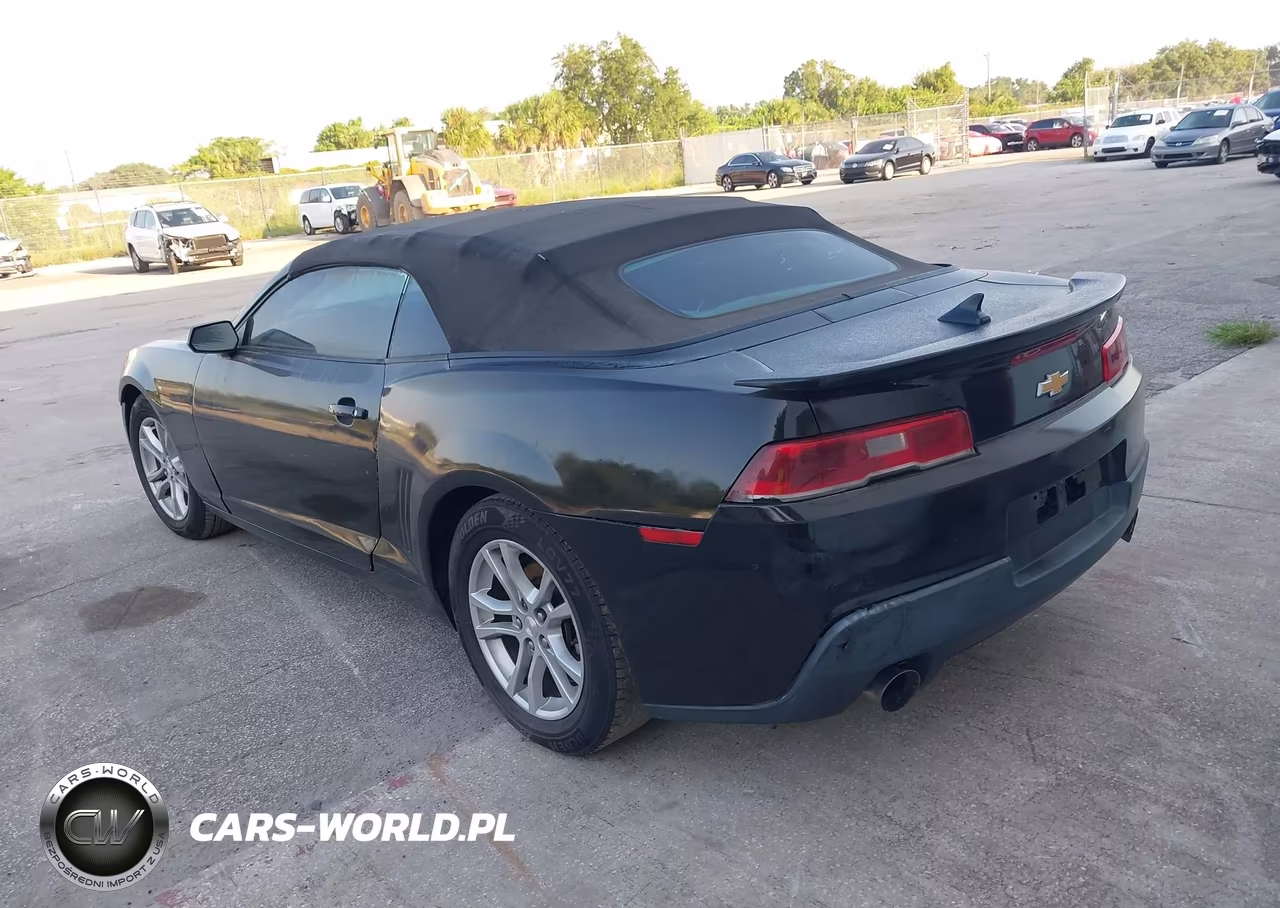 2014 Chevrolet Camaro Lt VIN:2G1FB3D33E9127244 - 3