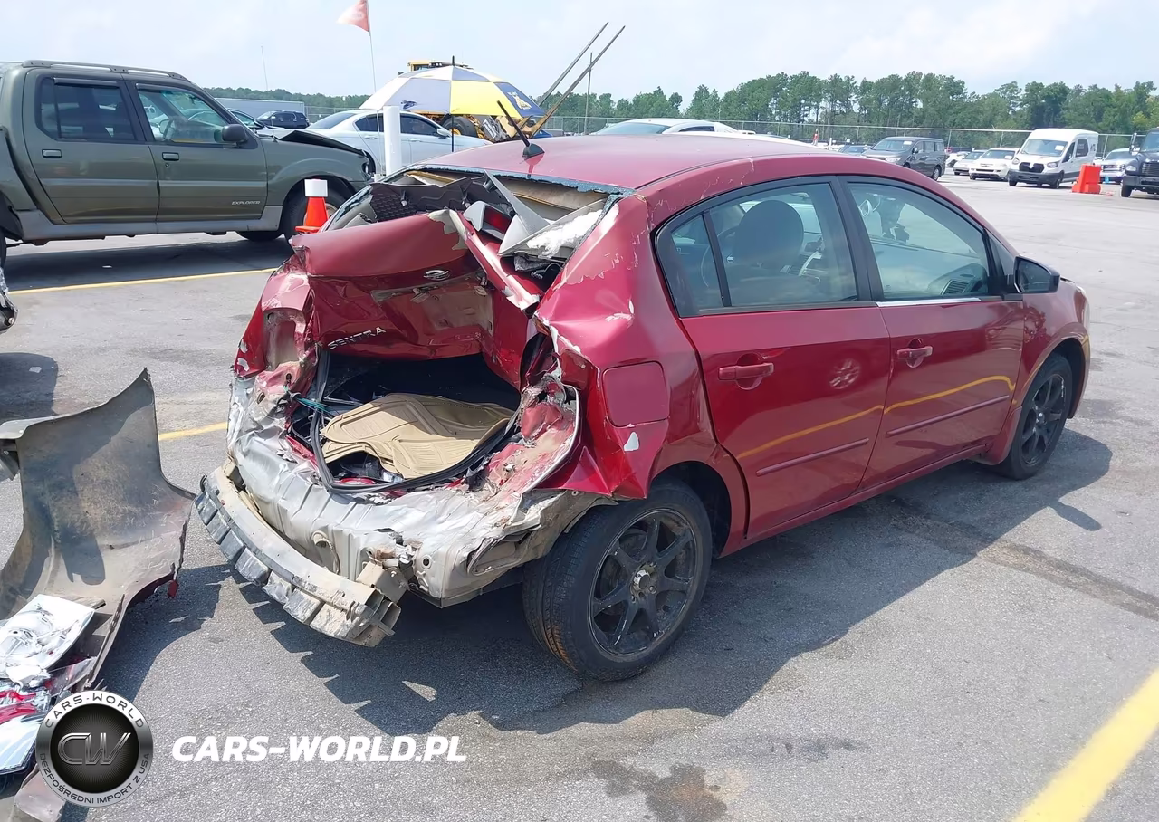 2007 Nissan Sentra 2.0S VIN:3N1AB61E17L685010 - 4