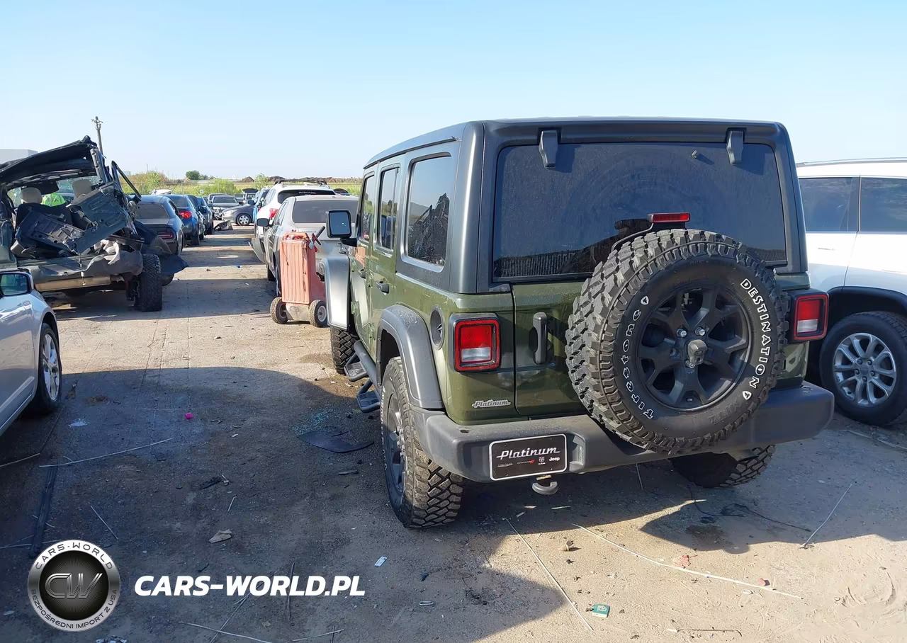 2020 Jeep Wrangler Unlimited Willys 4X4 VIN:1C4HJXDNXLW284396 - 3