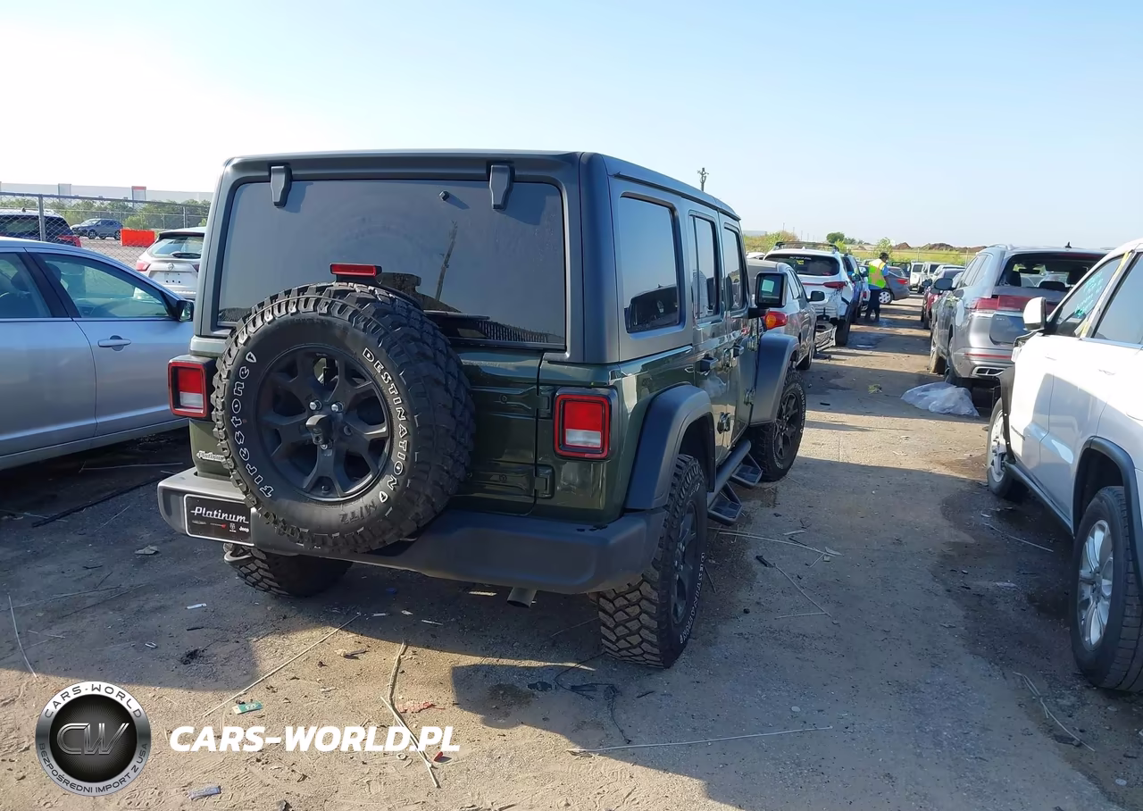 2020 Jeep Wrangler Unlimited Willys 4X4 VIN:1C4HJXDNXLW284396 - 4