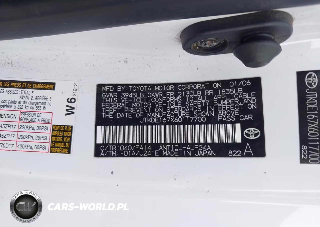 2006 Scion Tc VIN:JTKDE167X60117700 - 9