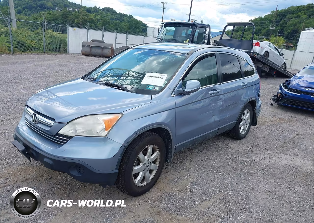2007 Honda Cr-V Ex-L VIN:JHLRE48747C043589 - 2