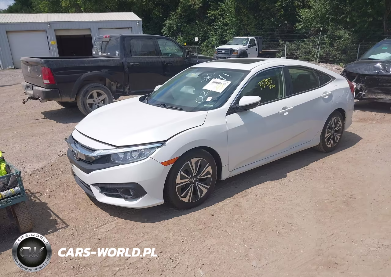 2018 Honda Civic Ex-L VIN:JHMFC1F70JX021241 - 2
