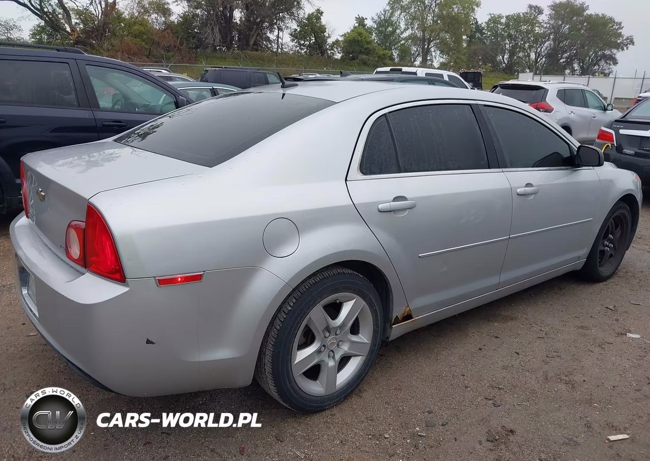 2009 Chevrolet Malibu Ls VIN:1G1ZG57B89F105198 - 3