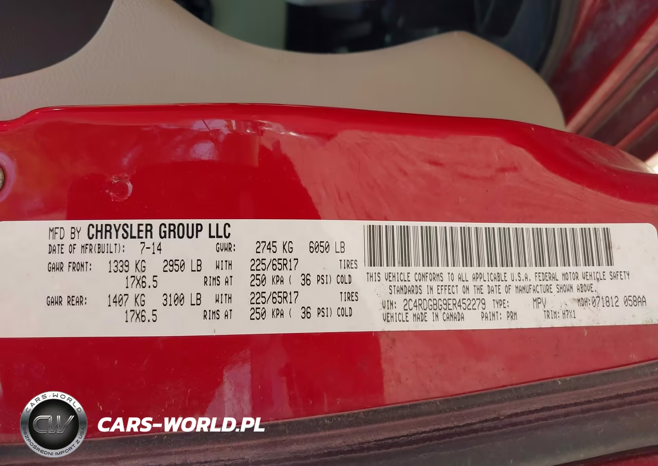 2014 Dodge Grand Caravan Se VIN:2C4RDGBG9ER452279 - 9