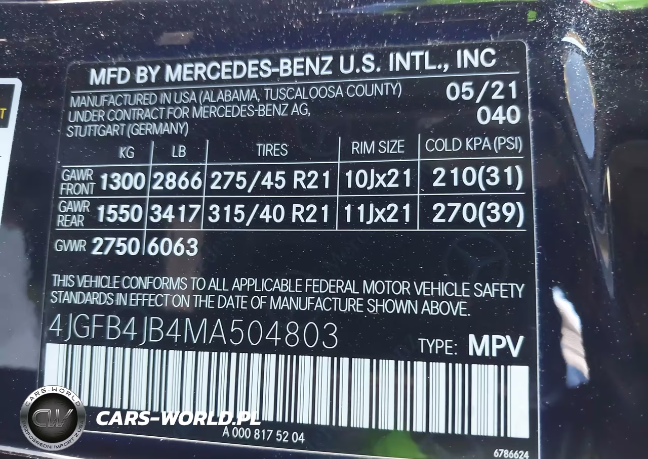 2021 Mercedes-Benz Gle 350 VIN:4JGFB4JB4MA504803 - 9