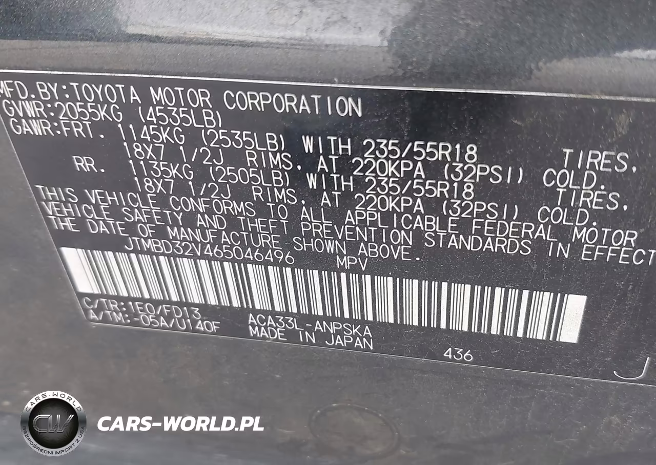 2006 Toyota Rav4 Sport VIN:JTMBD32V465046496 - 9