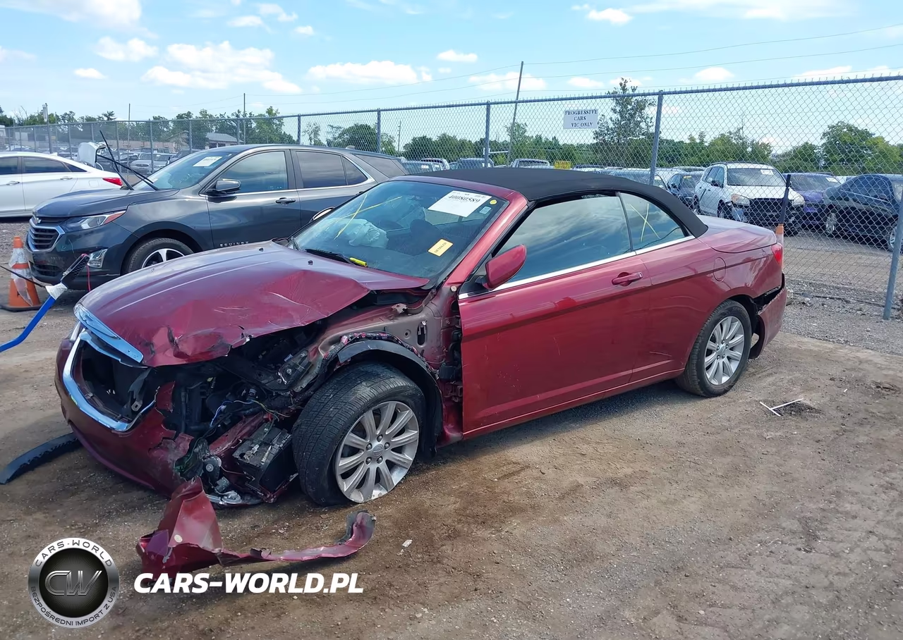 2012 Chrysler 200 Touring VIN:1C3BCBEB6CN215626 - 2
